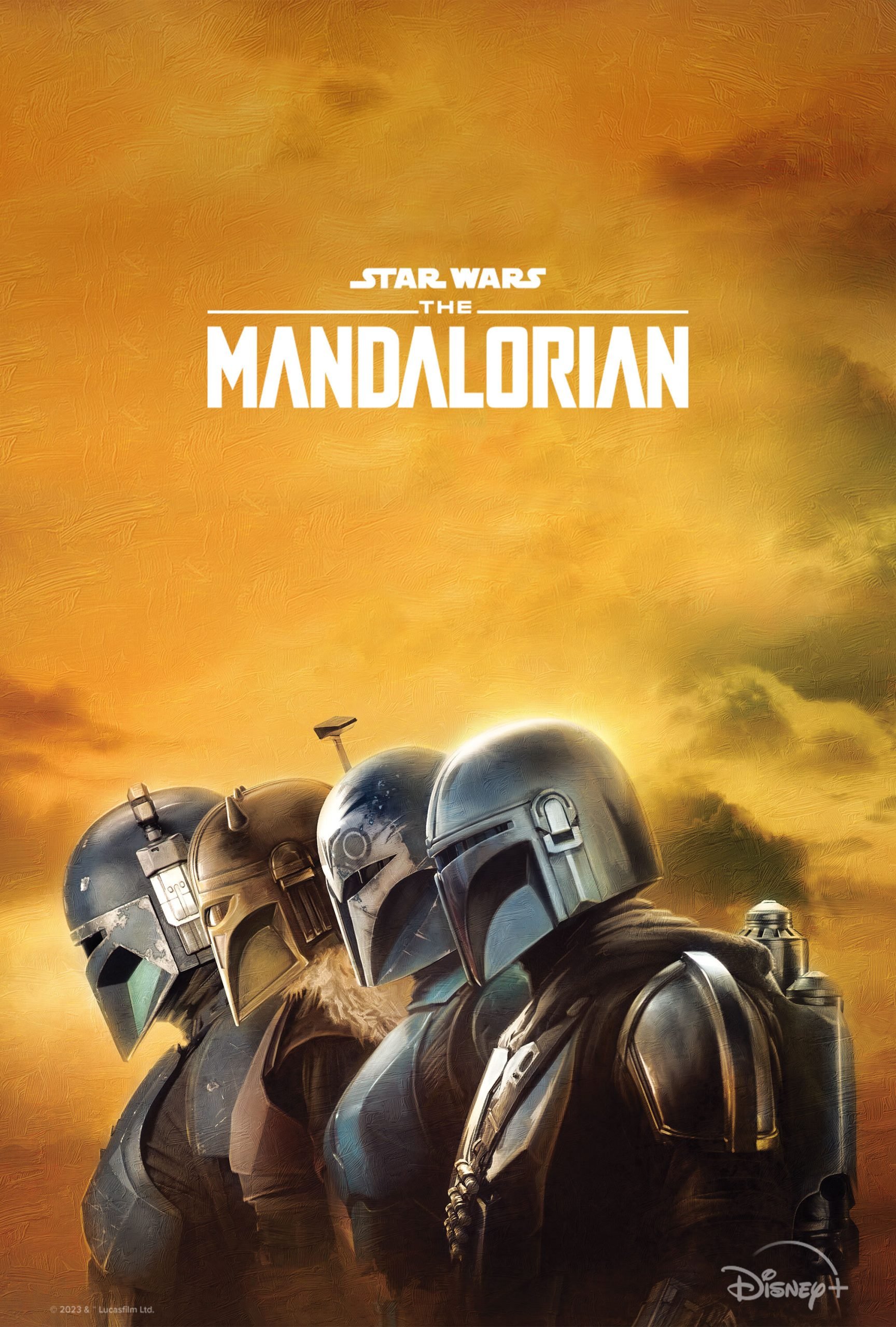 The Mandalorian' Season 3 New Poster Features Four Mandalorians